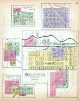 Annelly, Hesston, McLain, Halstead, Walton, Kansas State Atlas 1887